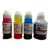 Kit Tintas Gi-10 Alternativa  (170ml Negra, 70ml Colores)  