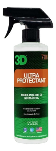 Renovador De Plasticos Y Gomas Ultra Protectant 3d