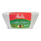 Filtro Para Café Melitta Canasta Papel 100 Unidades