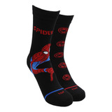 Calcetines Largos Niño Algodón Marvel Spider Man Pack 2 Top