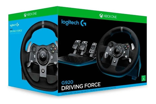 Volante Logitech Driving Force G920 Xbox One E Pc Novo