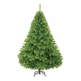 Arbol Frondoso Navidad Lujo 2.2m Naviplastic Pino Canadiense Color Verde