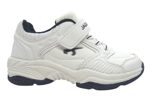 Zapatilla Jaguar Colegial Blanca Kids