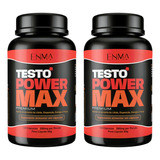 Kit 2x Testo Power Max Premium Vasodilatador 120 Cáps Cada