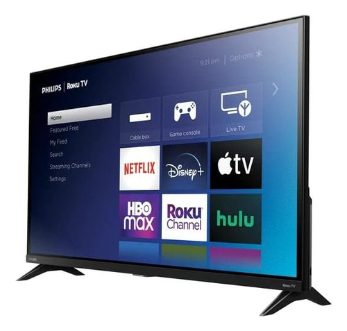 Philips 32 Hd Roku Smart Borderless Led Hdtv 32pfl6452/f7