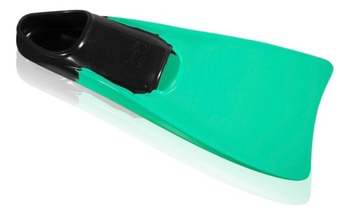 Aletas Escualo Modelo Flipper Bitono Verde 27-29cm