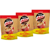 Café Nescafe Dolca Suave 3 Doypack X170g Para Batir Sin Tacc