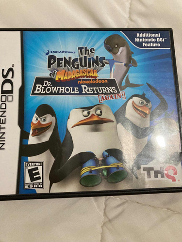 Jogo The Penguins Of Madagascar Para Nintendo Ds