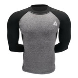 Playera Deportiva Licra Con Spandex Jaspeada