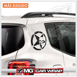 Calcos Jeep Renegade Milica Punisher + Montañas (kit-full)