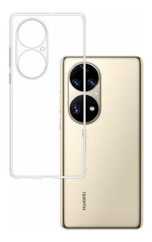 Forro Rígido Transparente Para Huawei P50 Pro