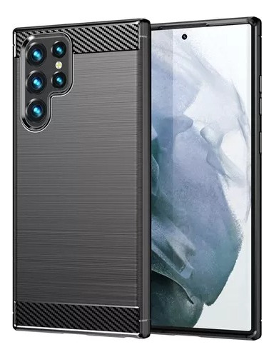 Funda Celular Fibra Carbono Para Samsung Galaxy S22 Ultra