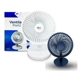 Mini Ventilador Portatíl De Mão Mesa Maquiagem C/ Bateria 