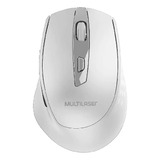 Mouse Sem Fio Pro 1600dpi Pilha Branco Multilaser