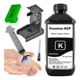 Tinta Preta 250ml Recarga Cartucho Impressora Hp 662 122 60