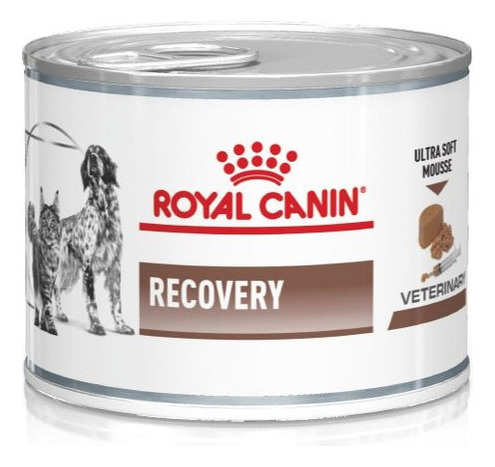 Royal Canin Recovery Lata 195gr X 6 Unidades Vet Juncal