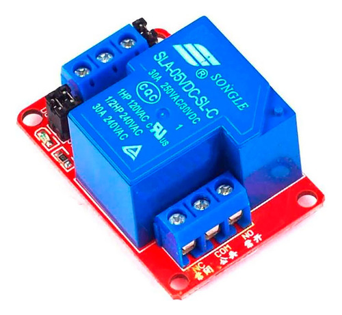 Relay 1 Canal Alta Potencia 5v 30a 250vac Con Optoacoplador