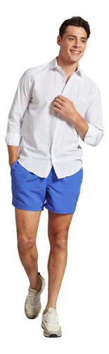 Short Devré Azul Francia Hombre 07d038 