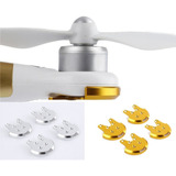 4 Placas De Refuerzo De Metal Plateado Para Dji Phantom 3/2