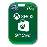 Tarjeta Xbox 70 Usd Region Usa (entrega Inmediata)