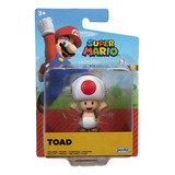 Nintendo Muñeco Figura Toad Rojo Mario Bros