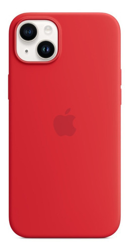 Funda Silicona iPhone 14 Plus With Magsafe -  (product)red Color (product)red Liso - Distribuidor Autorizado