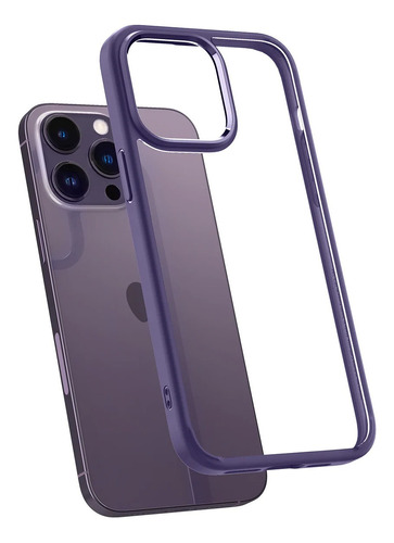 Capa Spigen Ultra Hybrid Deep Purple Para iPhone 14 Pro Max
