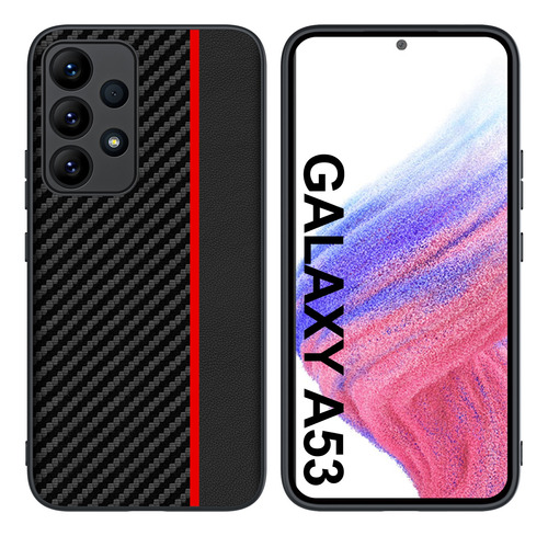 Funda Protectora Cuero Anti-caída Case Para Samsung  A53 5g