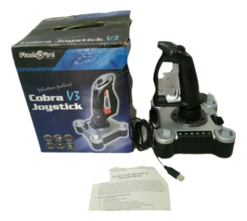 Joystick Simulador De Vuelo.cobra V3.usb