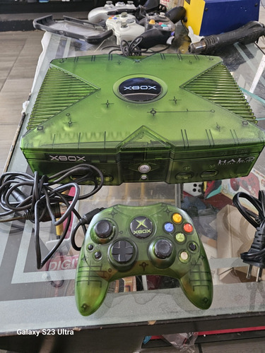 Xbox Clasico Edicion Halo Sin Detalles Para Coleccion