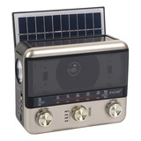 Radio Solar Multifuncional Am Fm Sw Radio Vintage De Todas