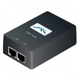 Fonte Ubiquiti Poe Gigabit 48v 0.5a Bivolt Poe-48v-24w-g