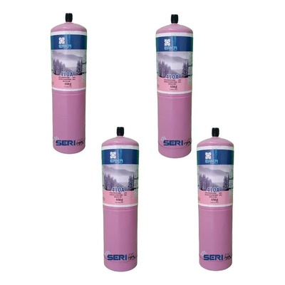 Kit 4 Gas Refrigerante Erka R410a 650g Aire Acondicionado | MercadoLibre