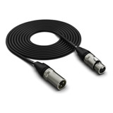 Cabo Xlr 10m Custom Sound Microfone Wireconex Balanceado