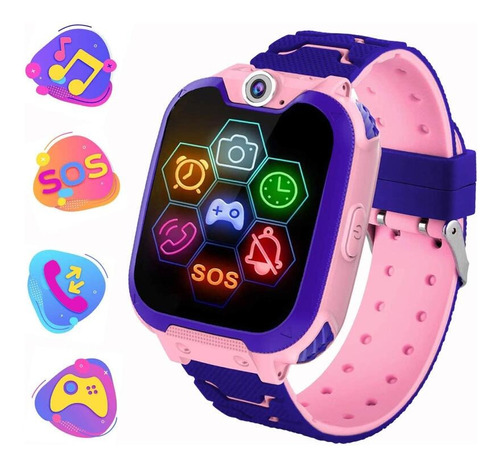 Smartwatch Con Pantalla Táctil Y Juegos Musicales Para Niños
