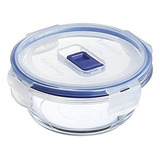 Contenedor Vidrio Templ Pure Box Luminarc Taper Vianda 420cc Color Azul