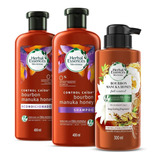 Crema Peinar Acondicionador Shampoo Herbal Essences Bourbon