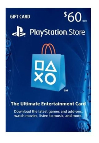 Tarjeta Psn 60 Usd Original Entrega En Minutos