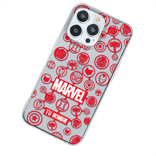 Funda Para iPhone Marvel Superhéroes Personalizada