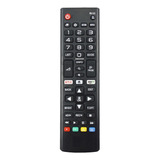 Kit Com 10 Controles Compatível Smart Tv LG Netflix Prime 