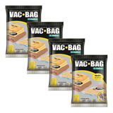 Combo X 4 Bolsas Al Vacio Vac Bag Mediana 45x65cm De Ordene