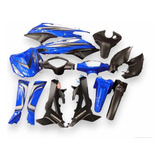 Kit De Plasticos Original Gilera Smash 110r Azul 14 Piezas