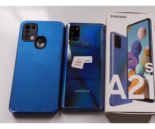 Samsung Galaxy A21s 128 Gb  Azul 4 Gb Ram