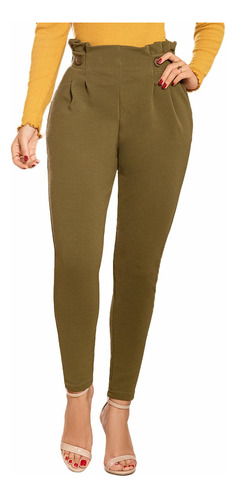 Pantalon Jessica Verde Para Mujer Croydon