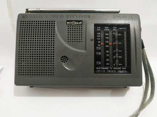 Radio Motobrás Rm-pf33 Raro Antiga Reliquia Peças Placa