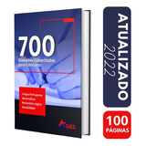 Apostila 700 Questões Gabaritadas Para Concurso Público, De Professores Especializados., Vol. Único. Editora Agitt Store, Capa Mole, Edição 2022 Em Português, 2022