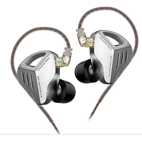 Audífonos In Ear Kz Zvx Monitores In Ear Hifi + Estuche