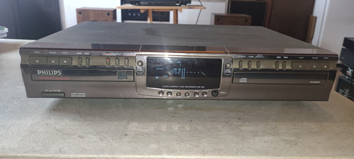 Cd-r Player Compactera Doble Philips Cdr-765 Muy Buena!!!