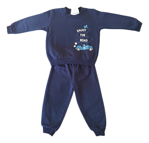 Roupa Infantil Menino Inverno Calça E Blusa Flanelado 1 Ao 3