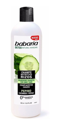 Babaria Shampoo Nutritivo Rizos Pepino 400ml